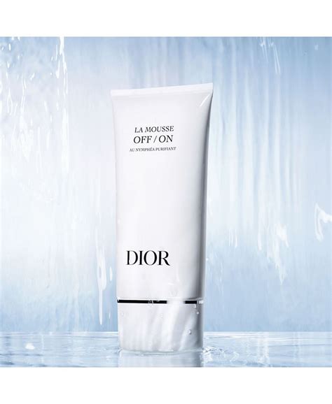 dior mousse nettoyante|OFF/ON Foaming Face Cleanser .